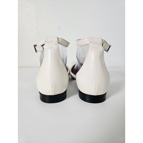 Lewit D'Orsay Pointed Toe Ballet Flats, Size 37 (US 6.5) - Picture 6 of 9